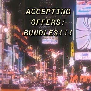 ACCEPTING OFFERS & BUNDLES!!!!